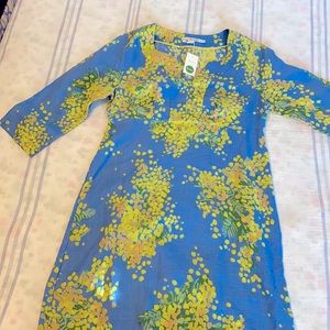 New with tags 100% linen Boden dress size 6